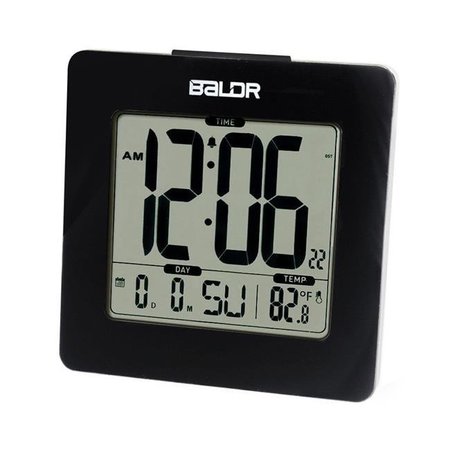 BALDR Baldr CL0114BL2 Digital Square Alarm Clock; Black CL0114BL2